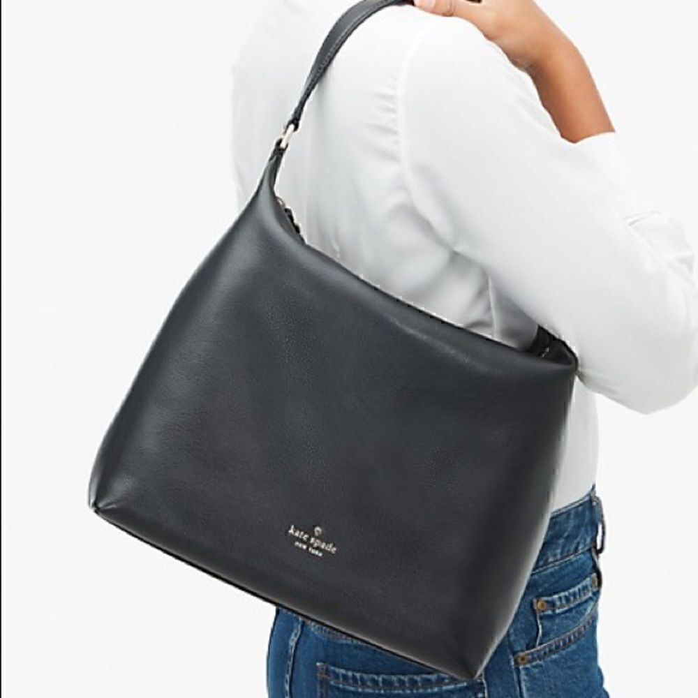 KATE SPADE GREENE STREET KAIA (white dove) Perfect bag Travel Bag! Holds a lot - Picture 11 of 15